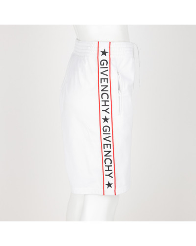 Givenchy białe szory z logo