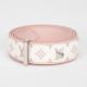 Louis Vuitton różowo-biały pasek