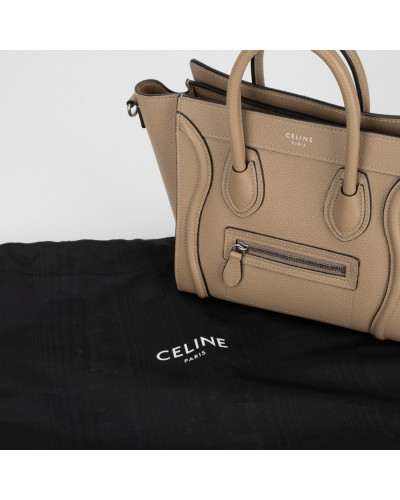 Celine Torba beżowa Luggage Bag