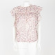 Isabel Marant Ubranie bluzka w fioletowe kwiatki