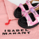 Isabel Marant Sandały różowe
