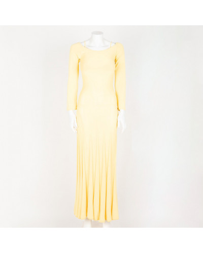 Jacquemus Ubranie żółta sukienka + top