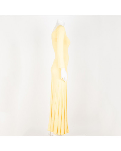 Jacquemus Ubranie żółta sukienka + top