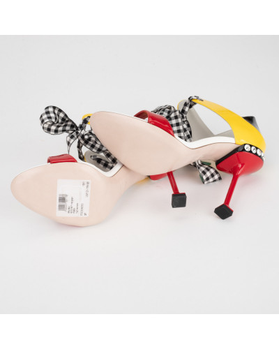 Miu Miu Buty sandałki na szpilce Calzature Donna