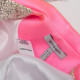 Mach&Mach Ubranie sukienka różowa ze srebnymi guzikami