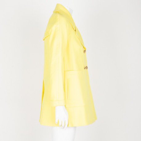 Juicy Couture Ubranie żółty płaszcz