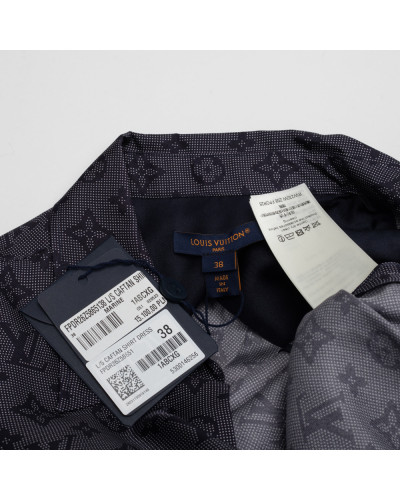 Louis Vuitton Ubranie sukienka w monogram z paskiem