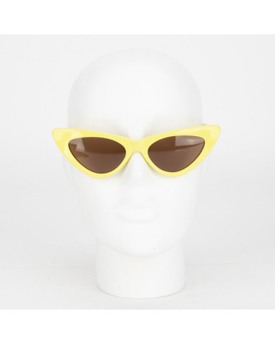 The Attico Okulary żółte