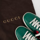 Gucci Buty zielone sneakersy