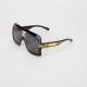 Gucci Okulary przeciwsłoneczne z logo na szkłach