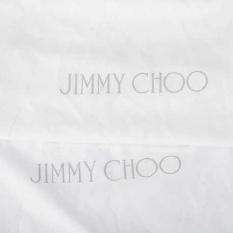 Jimmy Choo Kozaki czarne skórzane