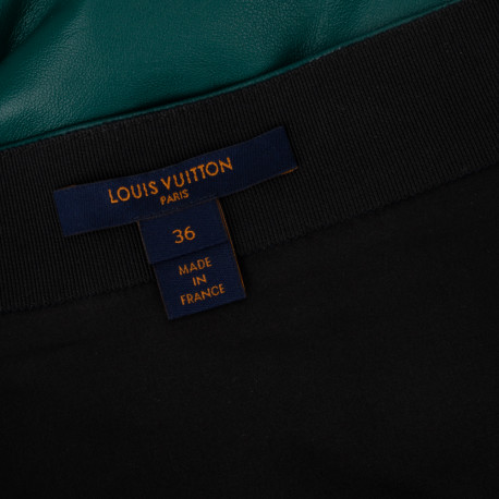 Louis Vuitton Spódnica zielona butelkowa