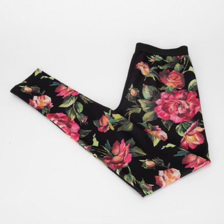 Dolce & Gabbana Ubranie legginsy w róże