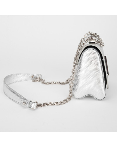 Louis Vuitton Torba mała srebrna Twist