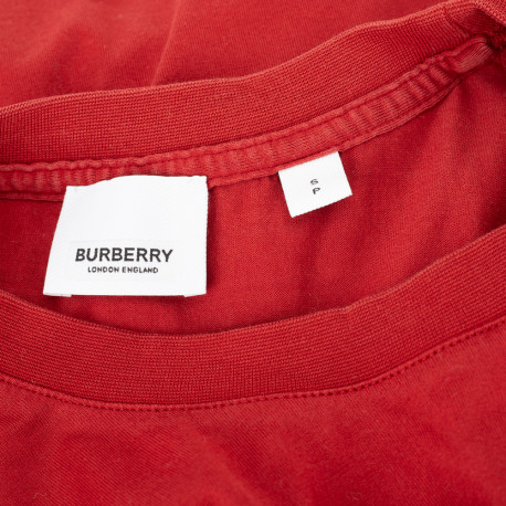 Burberry T-shirt bordowy