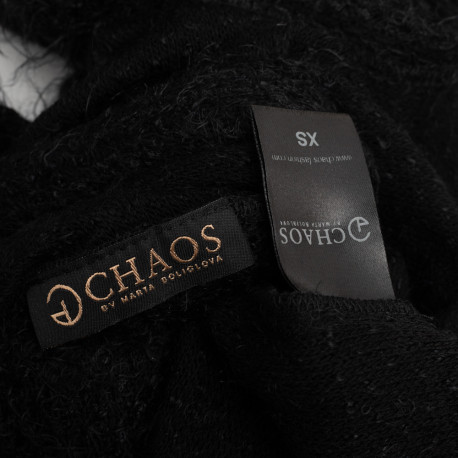 Chaos by Marta Boliglova Sweter czarny