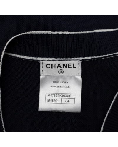 Chanel  Ubranie granatowa sukienka
