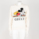 Gucci Ubranie kremowa bluza z myszką miki