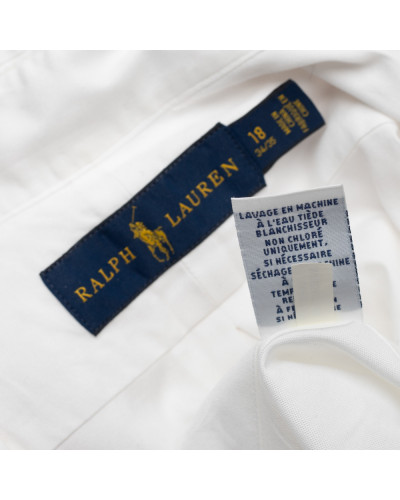 Ralph Lauren Koszula biała z logo