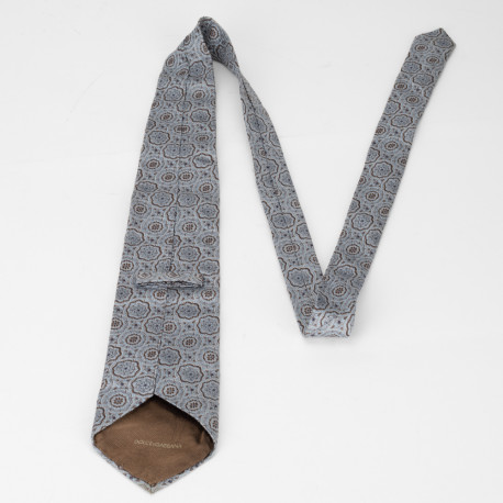 Dolce & Gabbana Mężczyzna krawat niebieski