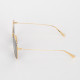 Dior Okulary przeciwsłoneczne złote cienkie oprawki