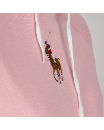 Ralph Lauren Bluza różowa z kapturem