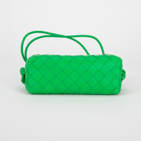 Bottega Veneta Torba zielona Mini Loop Camera Bag
