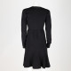 Karl Lagerfeld  Sukienka czarna z guzikami