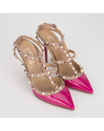Valentino Buty różowe szpilki