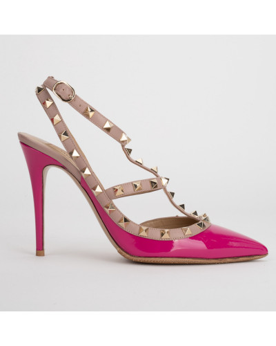 Valentino Buty różowe szpilki