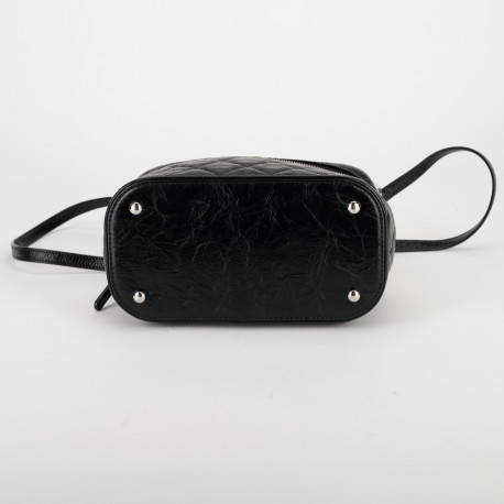 Chanel  Plecak czarny z PVC