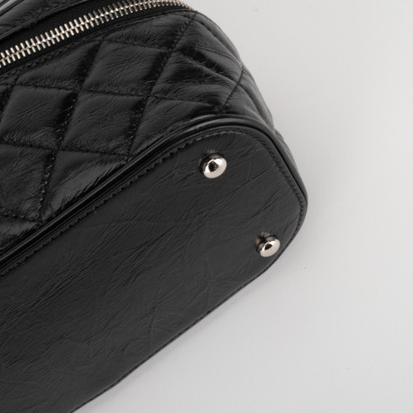 Chanel  Plecak czarny z PVC