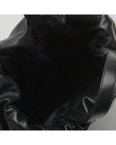 Chanel  Plecak czarny z logo