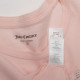 Juicy Couture Bluzka różowa z kryształkami na przodzie