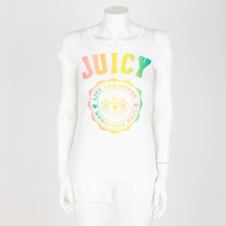 Juicy Couture Bluzka z napisem kolorowym