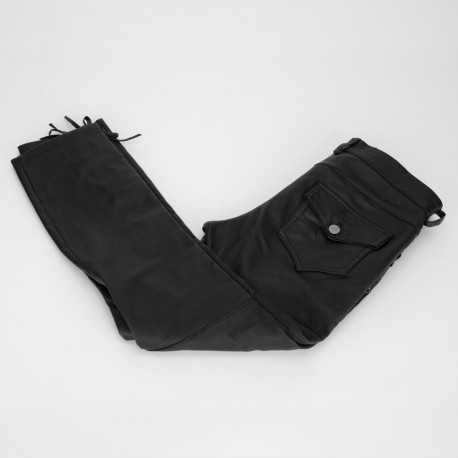 H&M Collaboration Spodnie skórzane