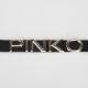 Pinko Pasek czarny z logo