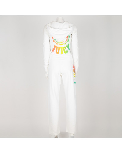 Juicy Couture Komplet bluza biała i spodnie