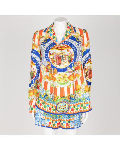 Dolce & Gabbana Komplet spodenki i koszula