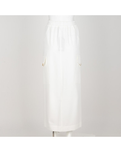 Pinko Spódnica biała spódnica długa
