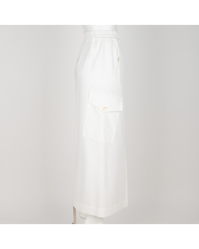 Pinko Spódnica biała spódnica długa