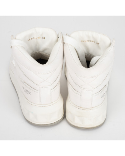 Valentino Sportowe buty białe za kostkę