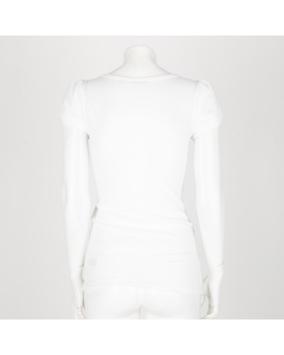 Juicy Couture Bluzka biała z logo