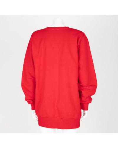 Celine Bluza czerwona z logo