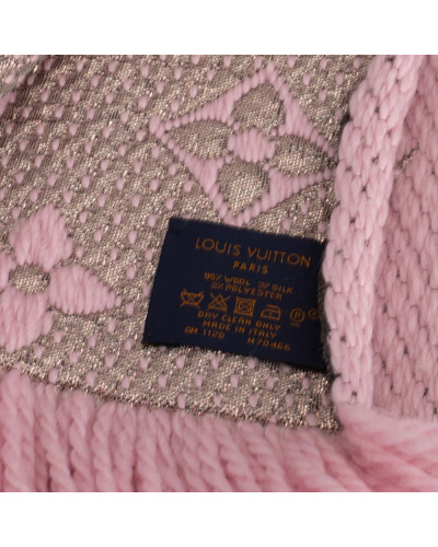 Louis Vuitton Szalik i chusta rozowy logomania