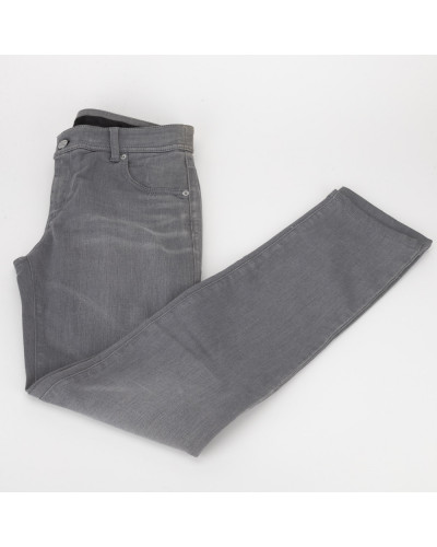 Armani Spodnie szare jeansy