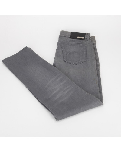 Armani Spodnie szare jeansy