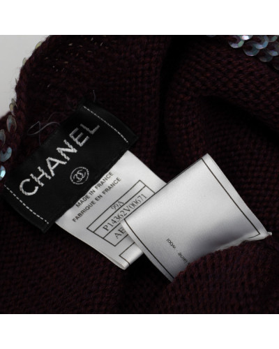 Chanel  Komplet bordowy