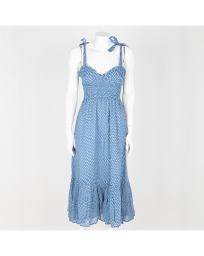 Ralph Lauren Sukienka niebieska w gwiazdki
