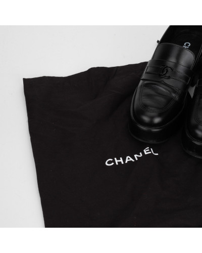 Chanel  Loafersy czarne